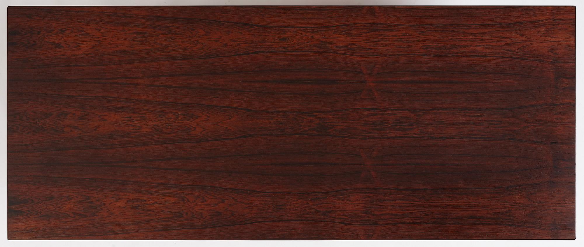 Hans J. Wegner, a palisander sofa table, 'AT-12', Andreas Tuck, Denmark 1950-60s.