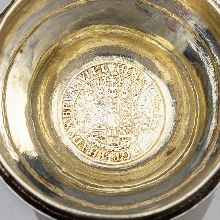 A Swedish Gustavian silver tankard, mark of Anders Menell, Kalmar 1777.