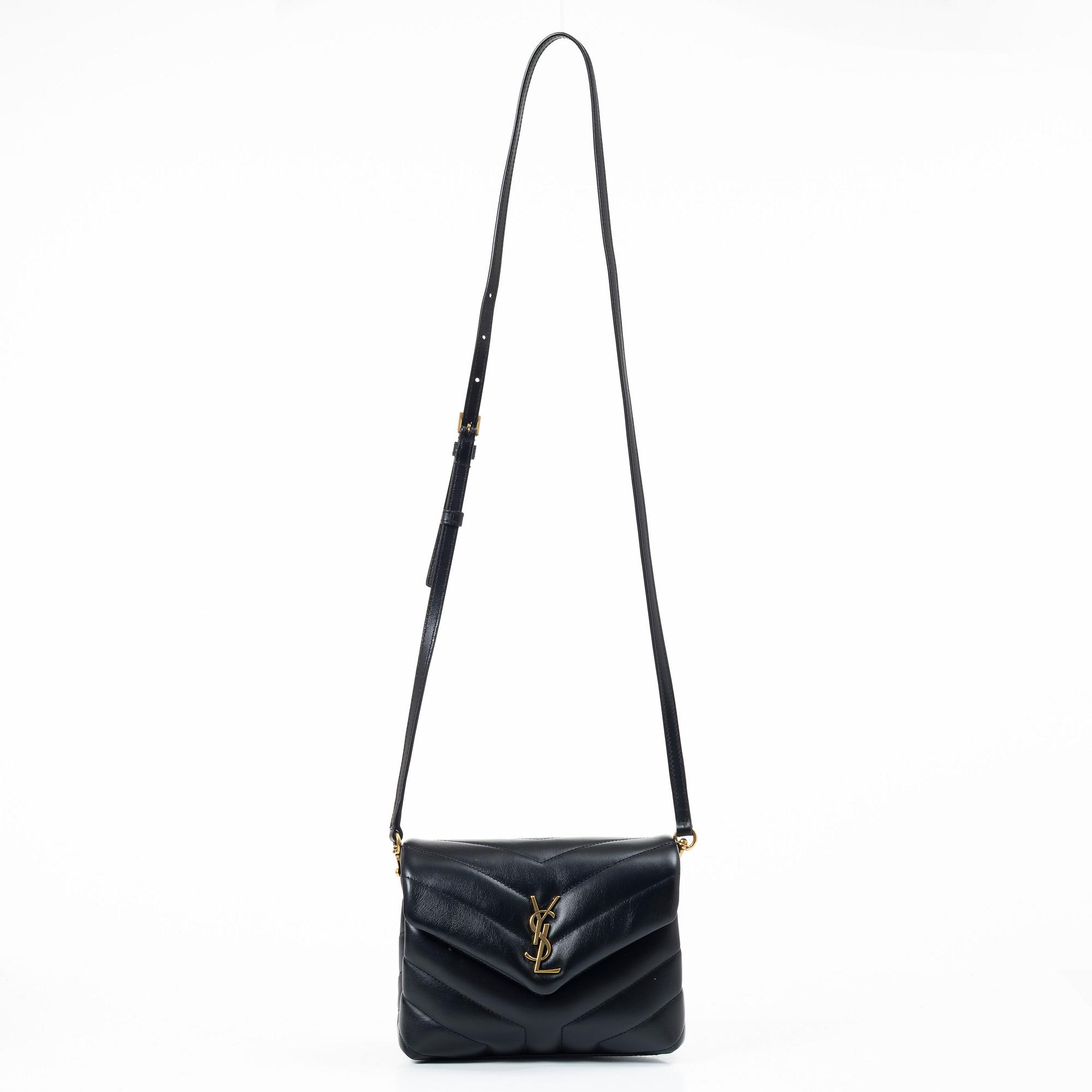 Yves Saint Laurent, a sholder bag.