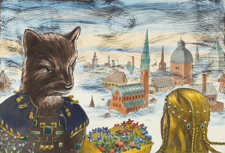 Ernst Billgren, "Vid vägens slut".