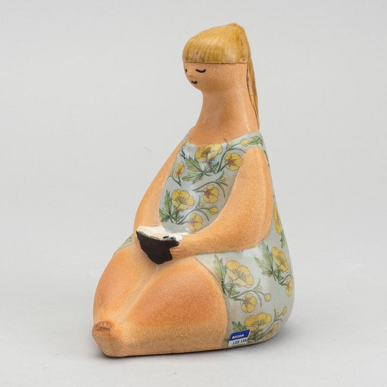 LISA LARSON, "Amalia", figurin, stengods, Gustavsberg.