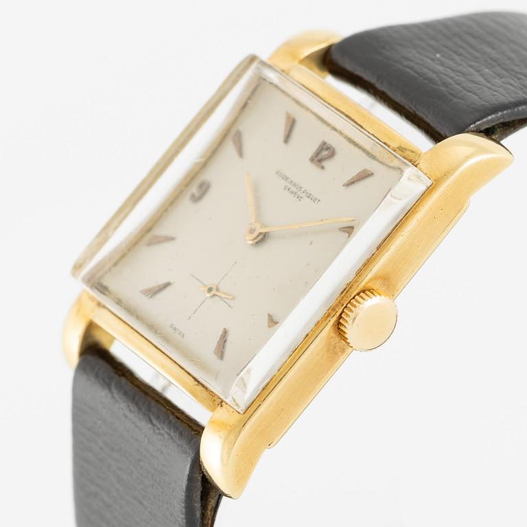 Audemars Piguet, "Tank", wristwatch, 26 x 27 (36) mm.