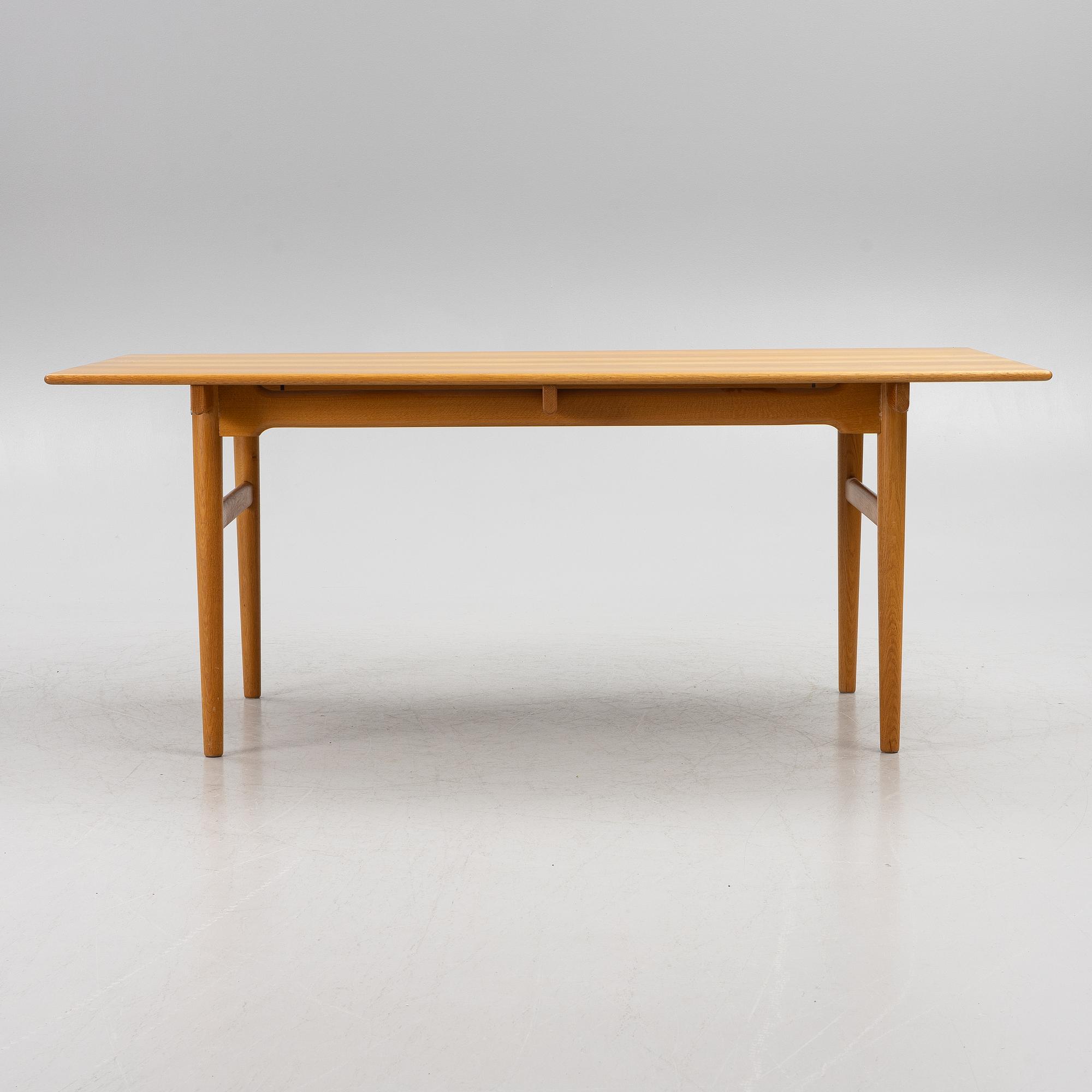 Hans J Wegner, matbord, "CH327", Andreas Tuck, Danmark,.