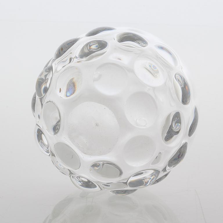 SVEN PALMQVIST, glas, vas Orrefors, omkring 1900-talets mitt.