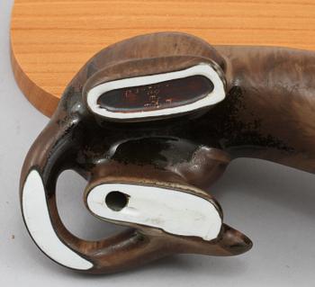 FIGURIN, stengods, Gunnar Nylund, Rörstrand, 1900-talets andra hälft.