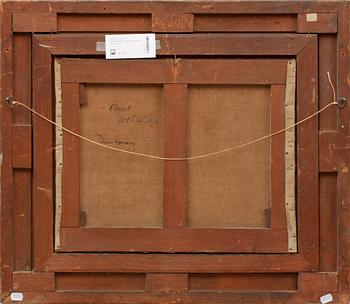 WALTER HARROWING, olja på duk, sign och dat 1876.