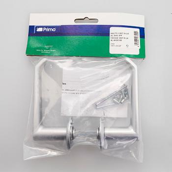 Alvar Aalto, Six pairs of late 20th century doorhandles, manufacturer Primo.