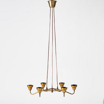 Edvard Hagman AB, a ceiling lamp model "682", Norrköping, 1950s.
