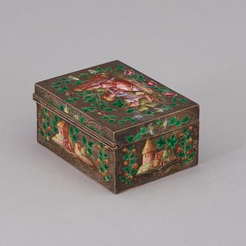 A snuff-box, Central Europe 18th/19th century.