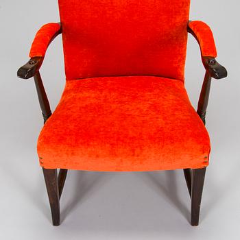 A mid-20th century armchair.