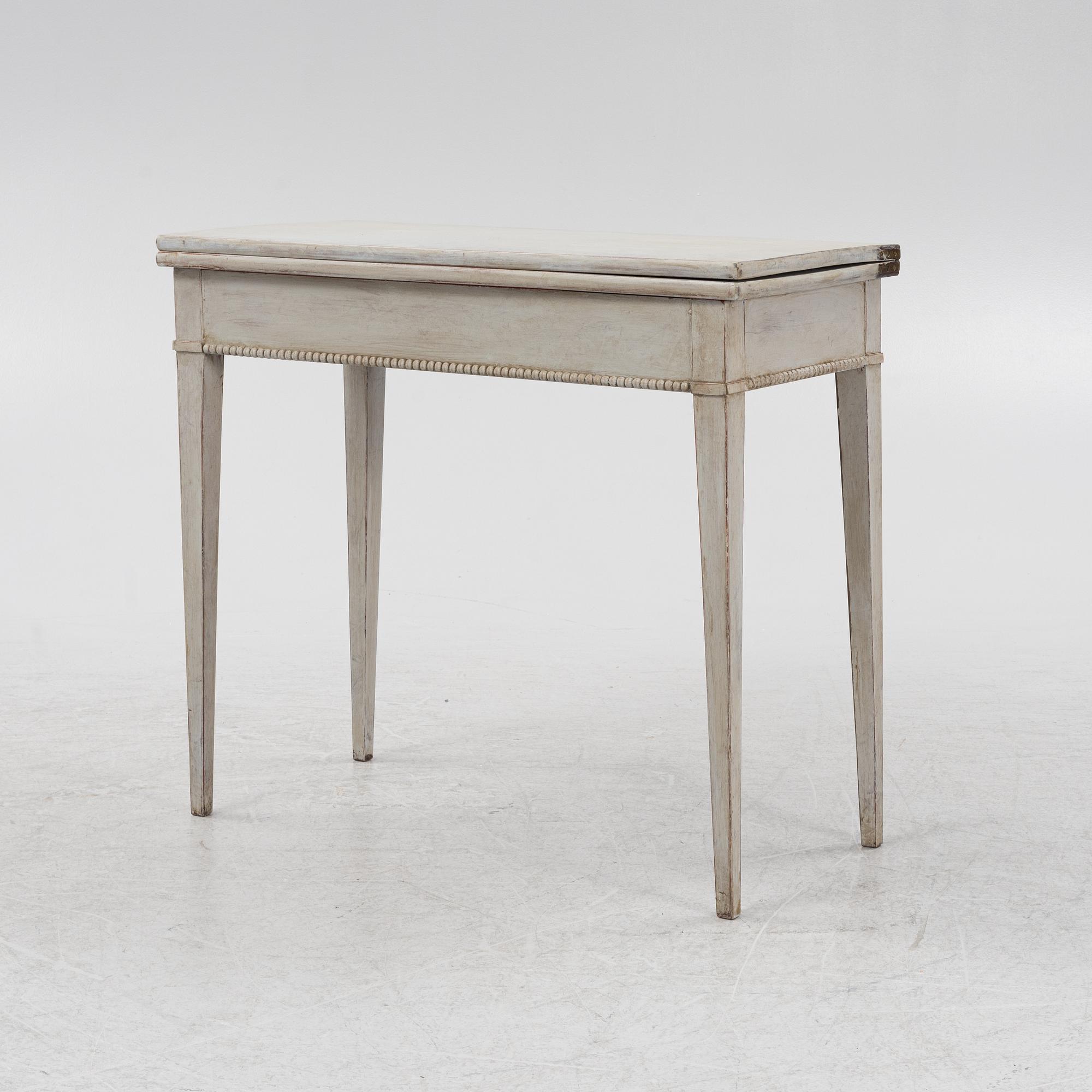 Spelbord, gustaviansk stil.