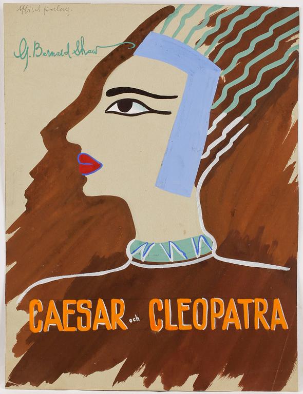 MAX GOLDSTEIN (MAGO), ca 25 st, dräktskisser, flertalet signerade och daterade, september/oktober 1993.