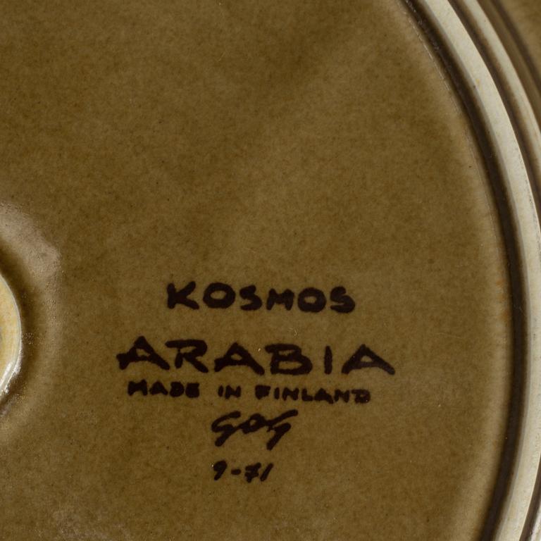 A stoneware dinner service, 62 pcs,  "Cosmos" by Gunnel Olin-Grönqvist for Arabia.