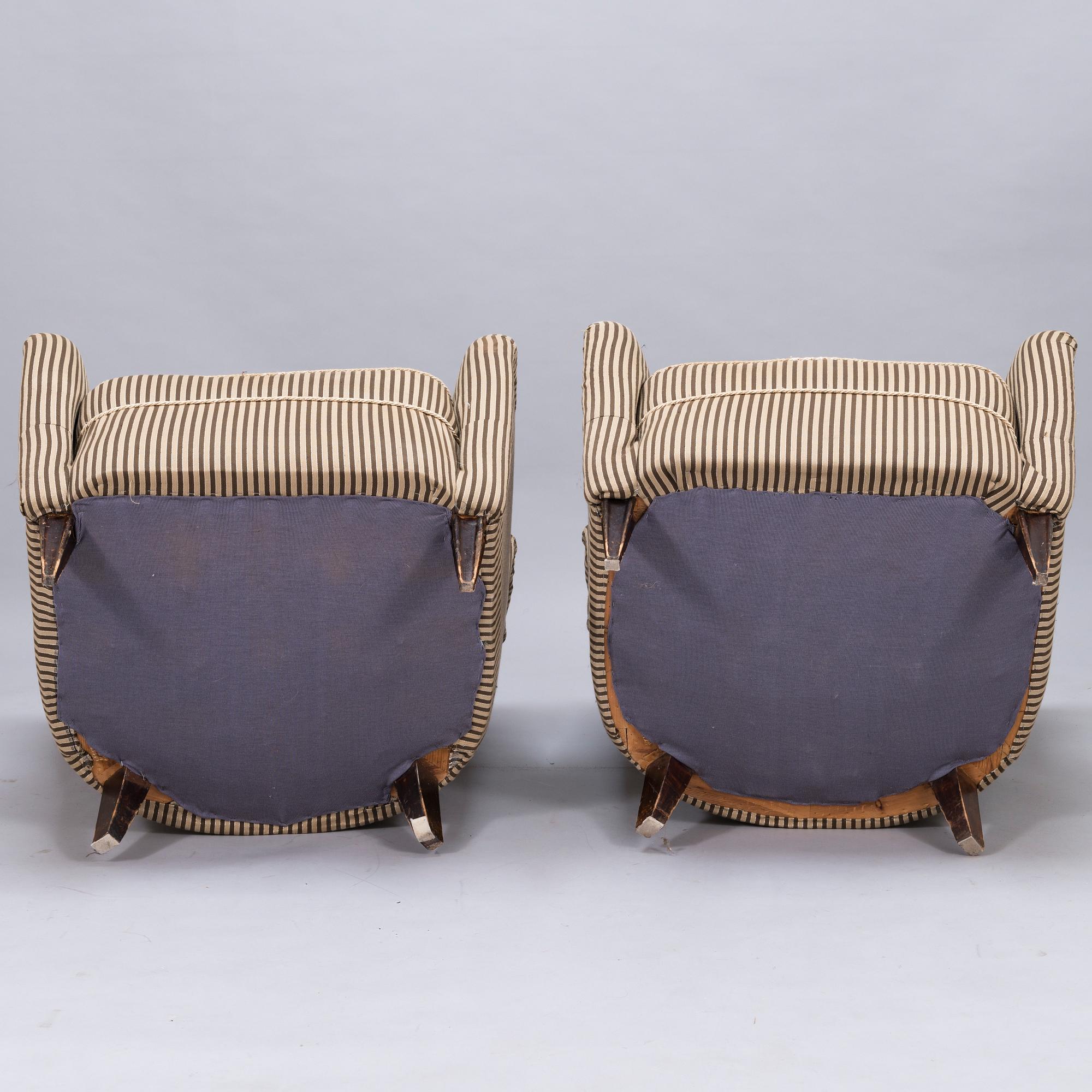 A mid-20th century armchairs for Majander Ltd.