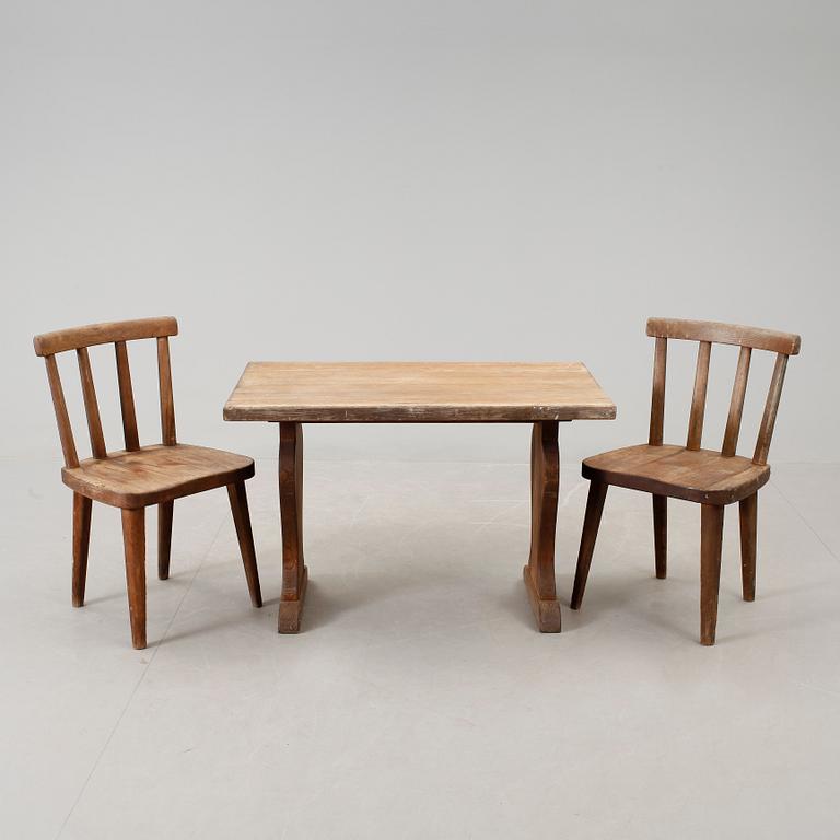 MATSALSGRUPP, "Utö", Axel Einar Hjorth, 3 delar, 1930-tal.