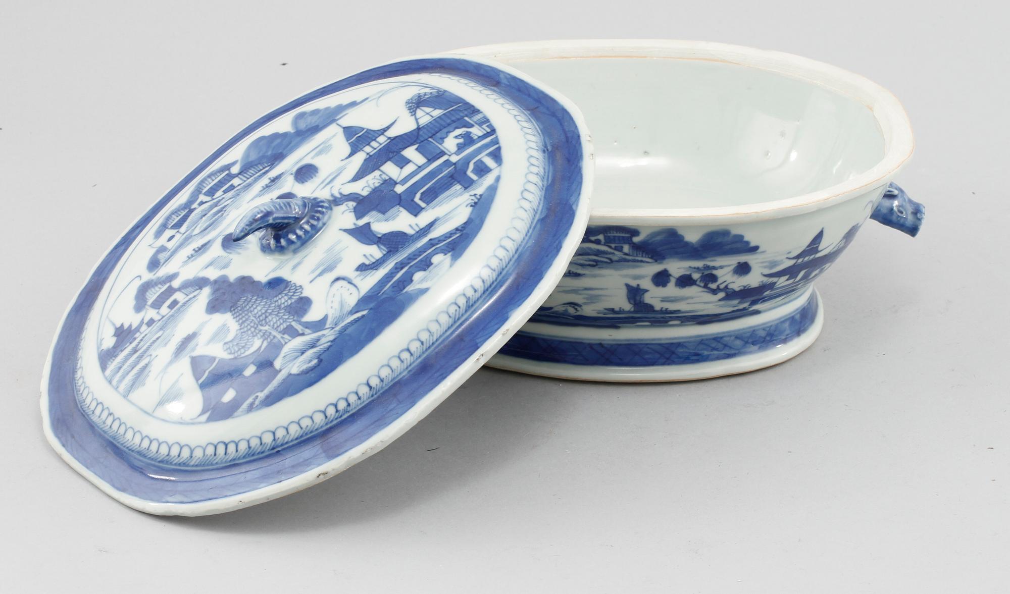 TERRIN, porslin, Kina, modern tillverkning.