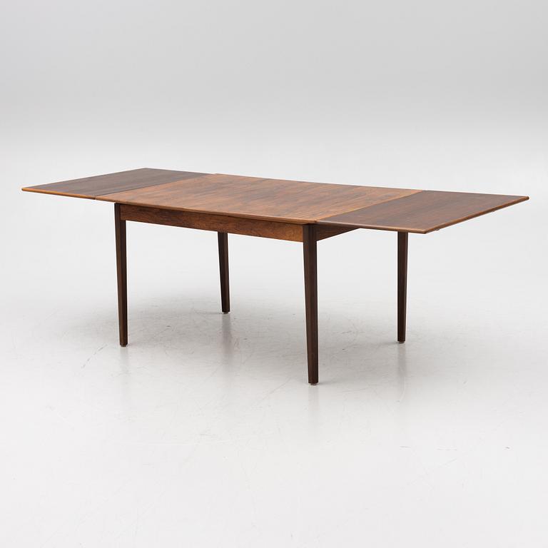 A 'Ladoga' dining table and four 'Mustang' chairs, IKEA, 1960s.