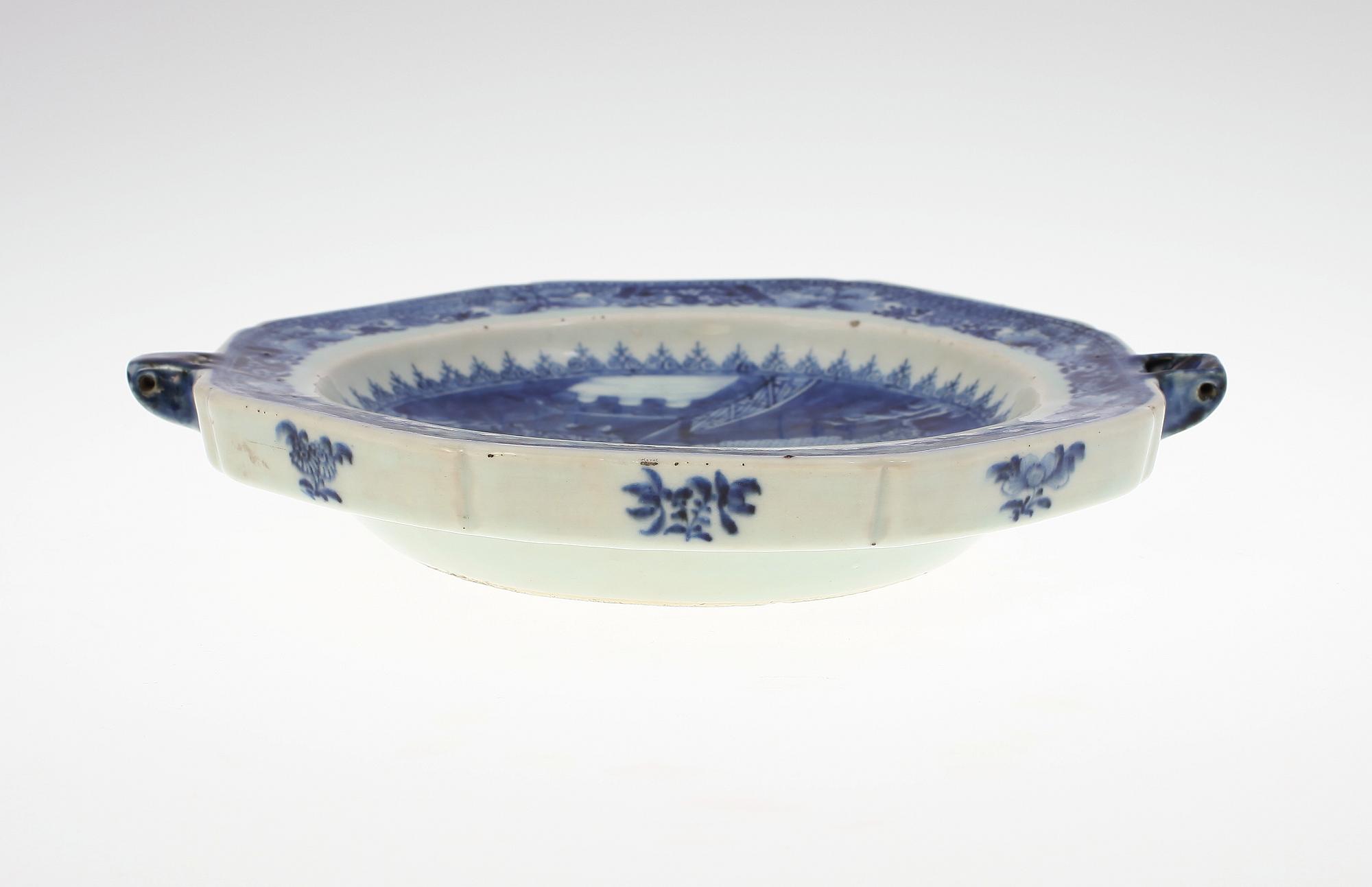 VÄRMEFAT, kompaniporslin, Qing dynastin, Qianlong, Kina, 1700-tal.