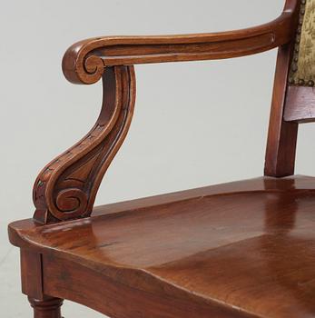 KARMSTOL, nyrenässans, 1800-talets slut.