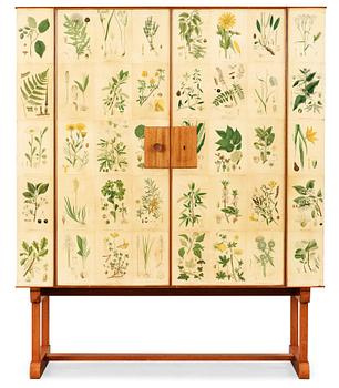 A Josef Frank 'Flora' cabinet, Svenskt Tenn, model 852.