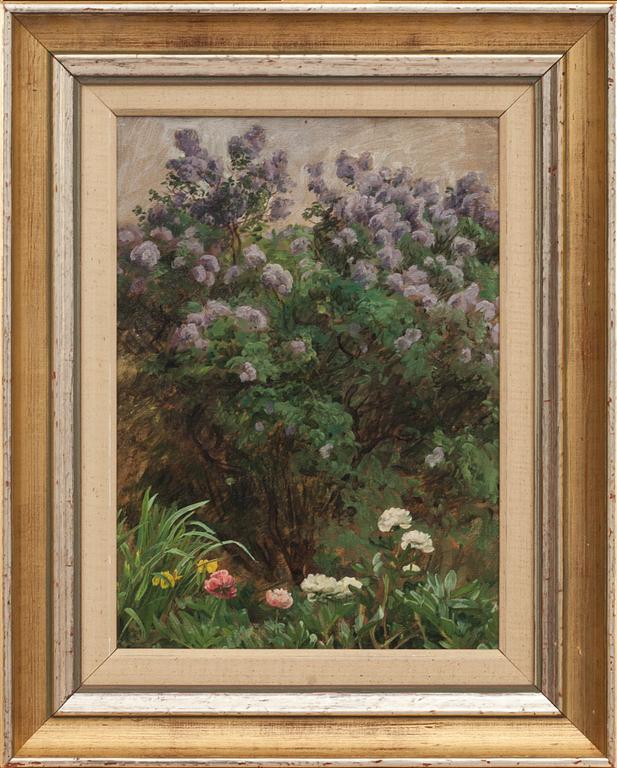 JOACHIM SKOVGAARD, olja på duk, monomgramsignerad och daterad 1898.