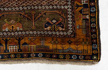 Matta, semiantik Yahyali, Kayseri området, ca  208 x 115 cm.