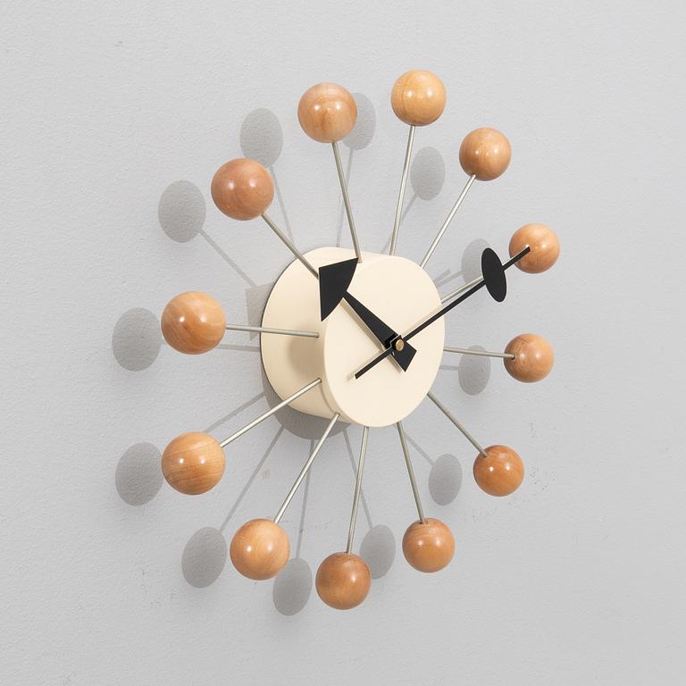 George Nelson, väggklocka, "Ball Clock", Vitra Design Museum, 2000-tal.