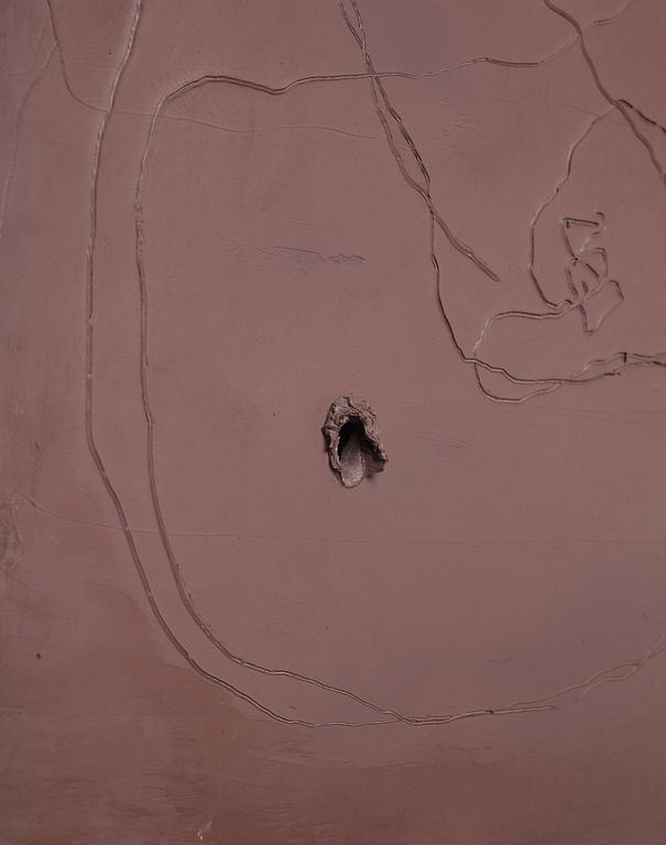 Lucio Fontana, "Concetto Spaziale".