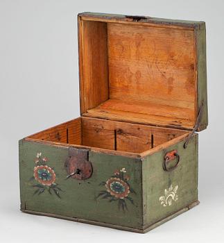 SCHATULL, allmoge, Ljusdal, Kläppa, 1700/1800-tal.