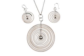 614. Tapio Wirkkala, EARRINGS AND PENDANT.