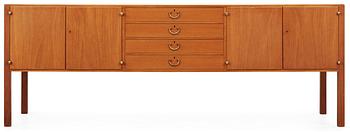 339. A Josef Frank mahogany sideboard by Svenskt Tenn, model 1015.