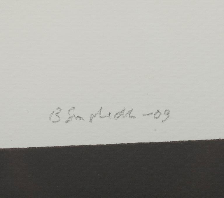 JUHANA BLOMSTEDT, serigrafi, signerad och daterad -09, numrerad 3/100.