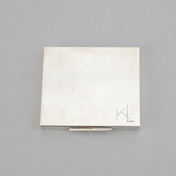 Wiven Nilsson, a sterling silver case, Lund 1960.