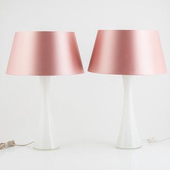 A pair of model 'B-015' table lights, Bergboms, 1970's.