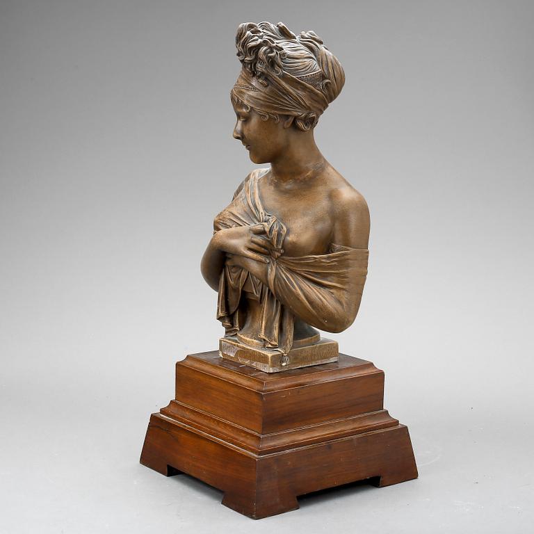 BYST, konstmassa, otydligt signerad. 1900-tal.