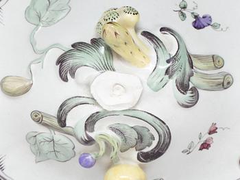 SERVIS, c:a 60 delar, flintgods, "Rörstrandia", Rörstrand.