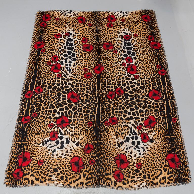 A shawl by Yves Saint Laurent.
