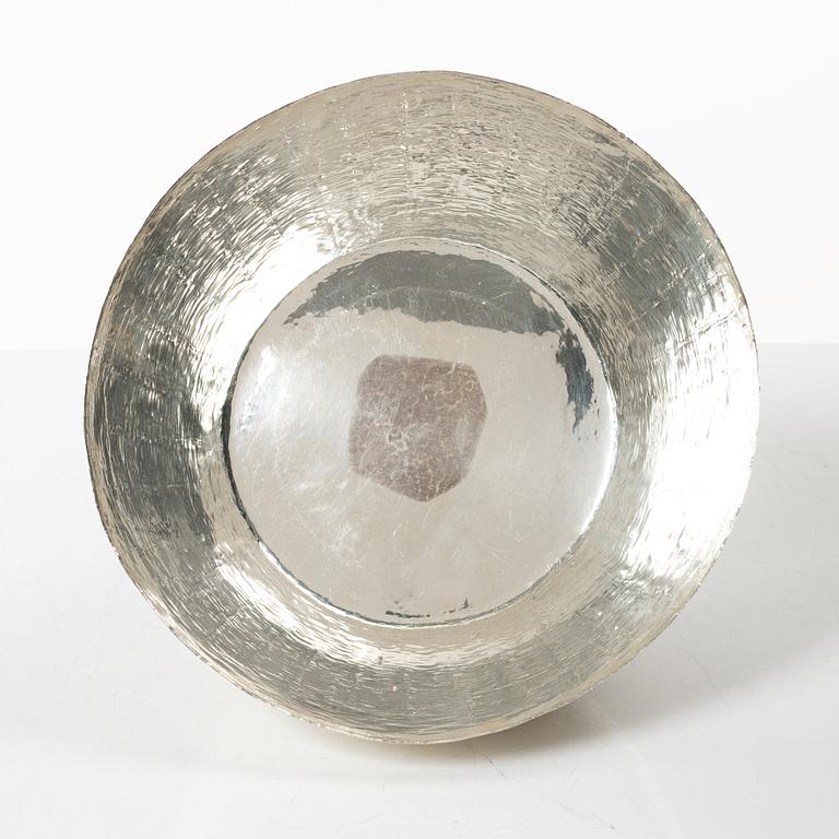 Tapio Wirkkala, bowl and ladle, silver, Kultakeskus, Hämeenlinna, 1976.