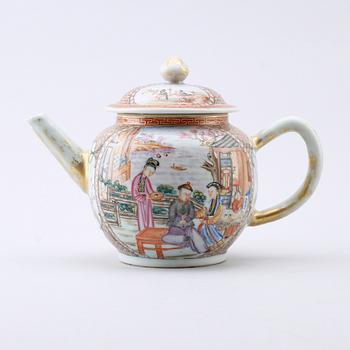TEKANNA, porslin, Kina, Qianlong (1736-1795).