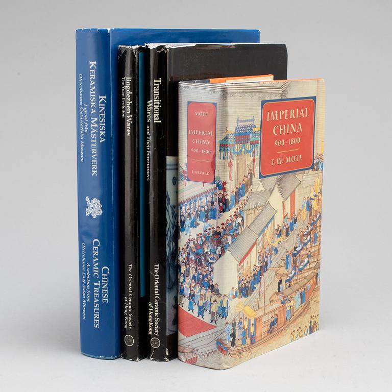 Four books about Chinese porcelain.