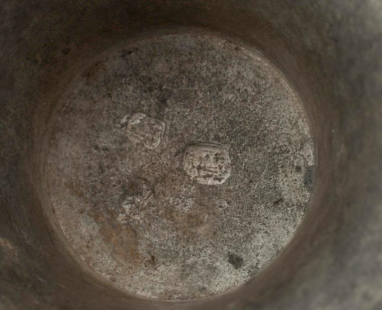 LJUSSTAKAR, ett par, tenn, 1800-talets första hälft.