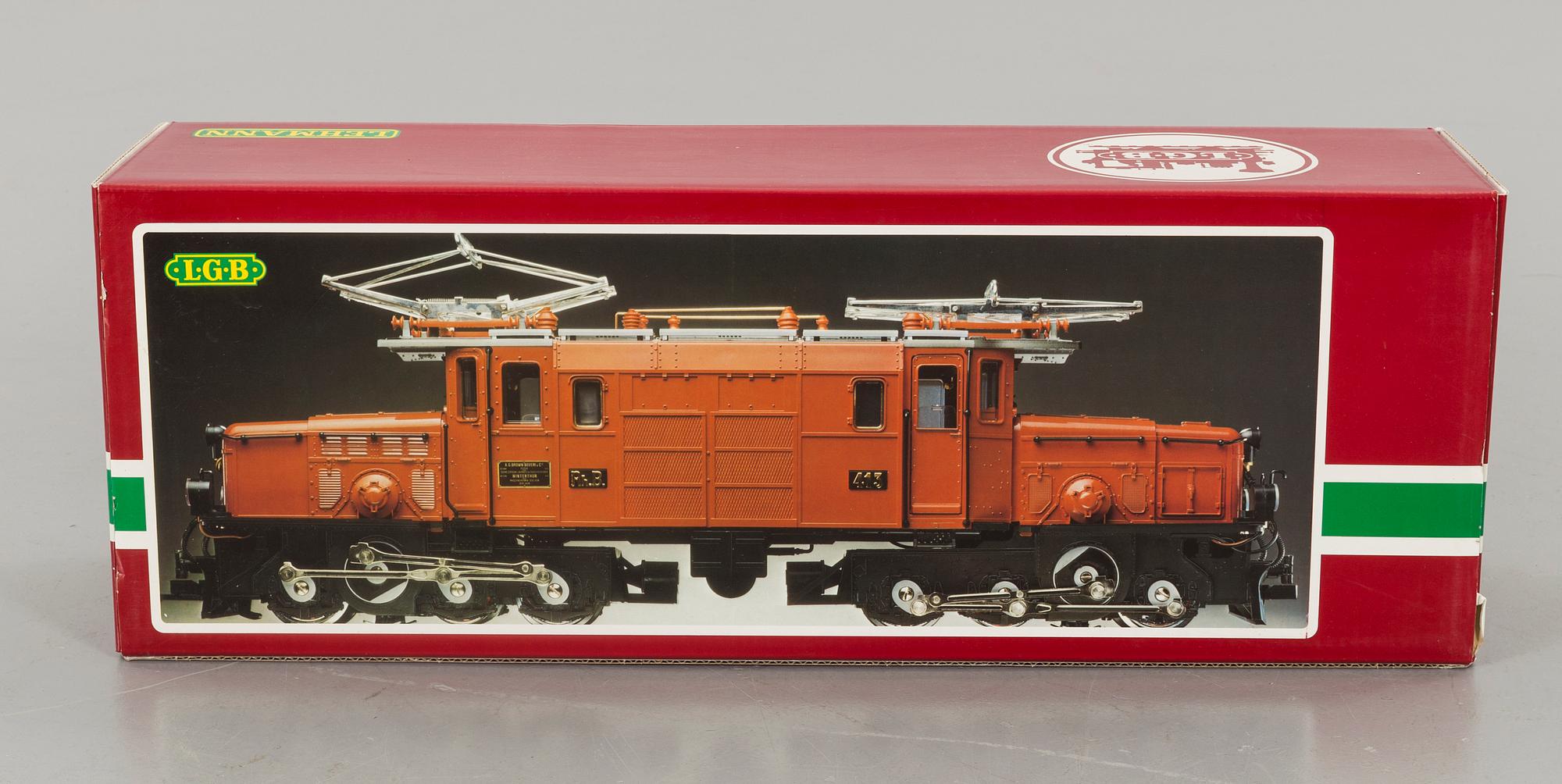 LEHMANN GROSS BAHN, elektriskt lok "Krokodilen" modell 2040.
