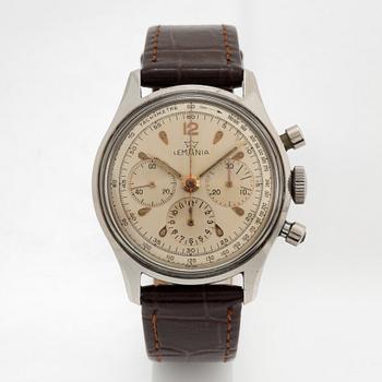 Lemania, wristwatch, chronograph, 35 mm.