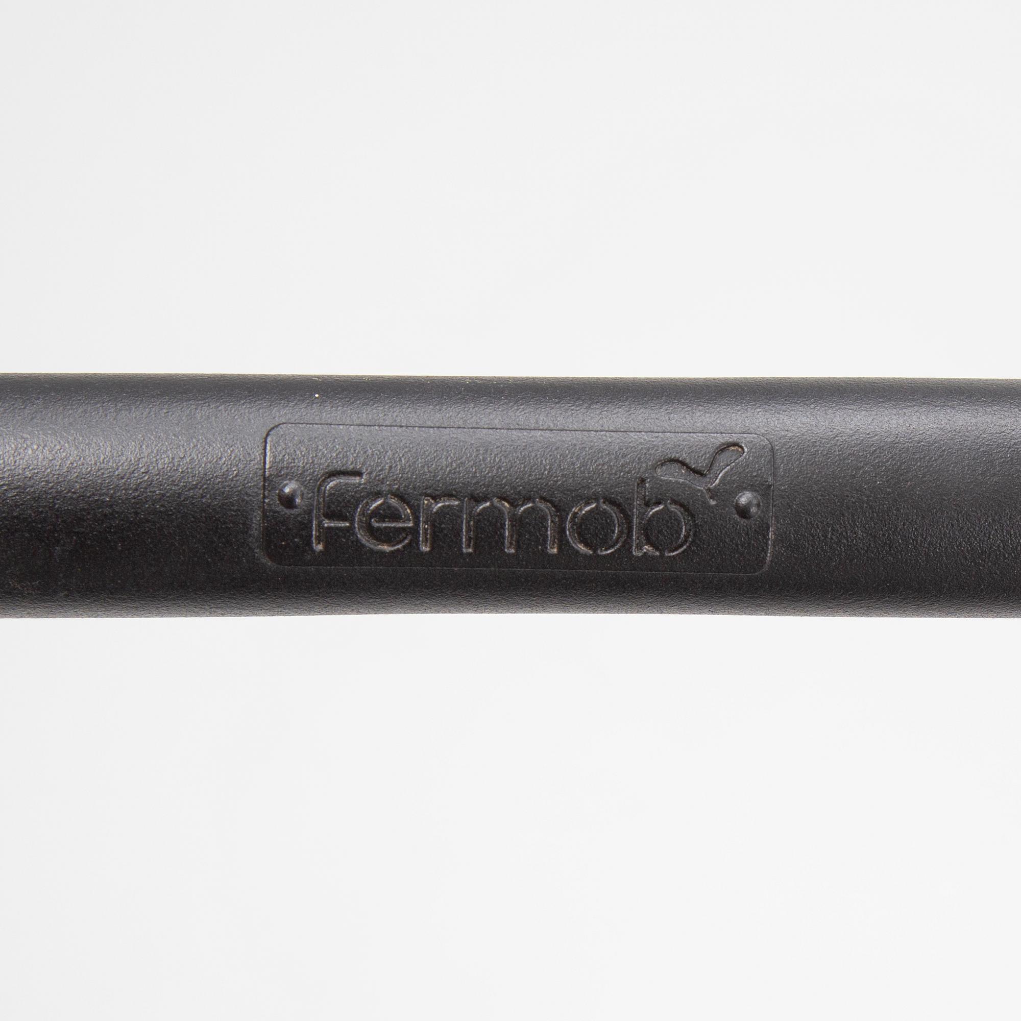 A 'Luxembourg' lounge chair and a foot stool, Fermob.