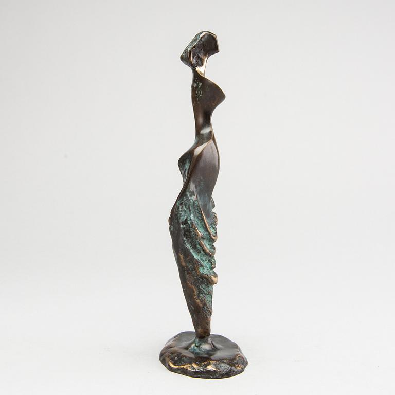 STAN WYS, sculpture, bronze, signed, numbered 17/40, dated 2004.