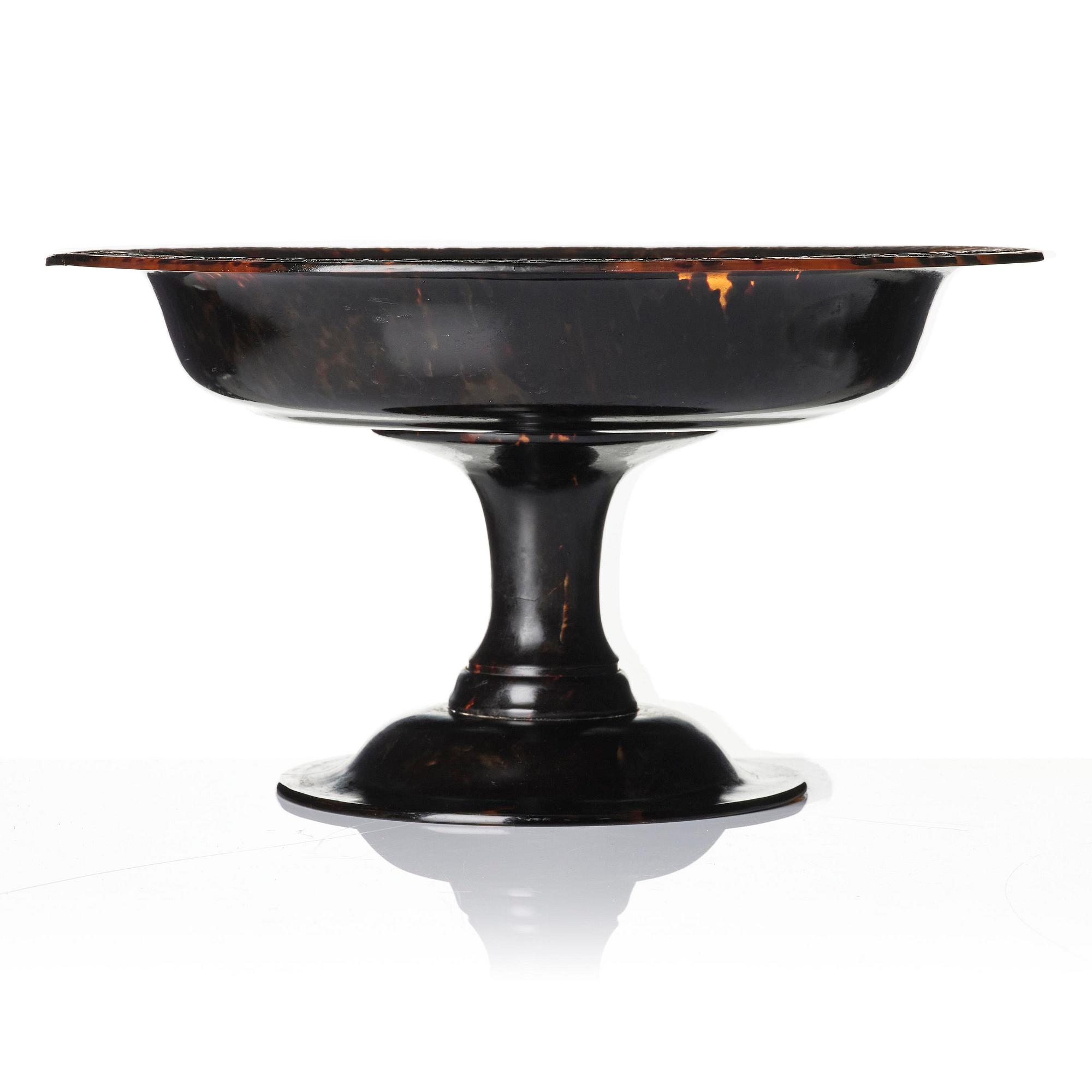 A tortoiseshell centrepiece, late 19th century.