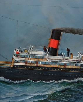 Antonio Jacobsen, "S/S Hellig Olav" DFDs.