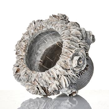 Carl Richard Söderström, skulptur/urna, egen ateljé, Stockholm ca 2010.