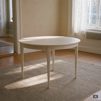 Carl Malmsten, a dining table "Talavid", Waggeryds Möbelfabrik AB, second half of the 20th century.