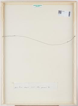 JAMES BROWN, drawing signed and dated 1988 on verso.